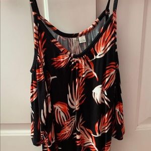 Cato Open Shoulder Tee.